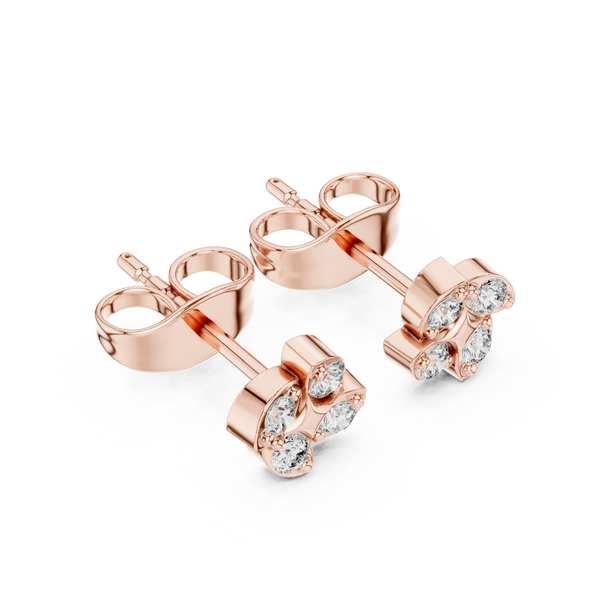 Bright Hope lab grown diamond earring design