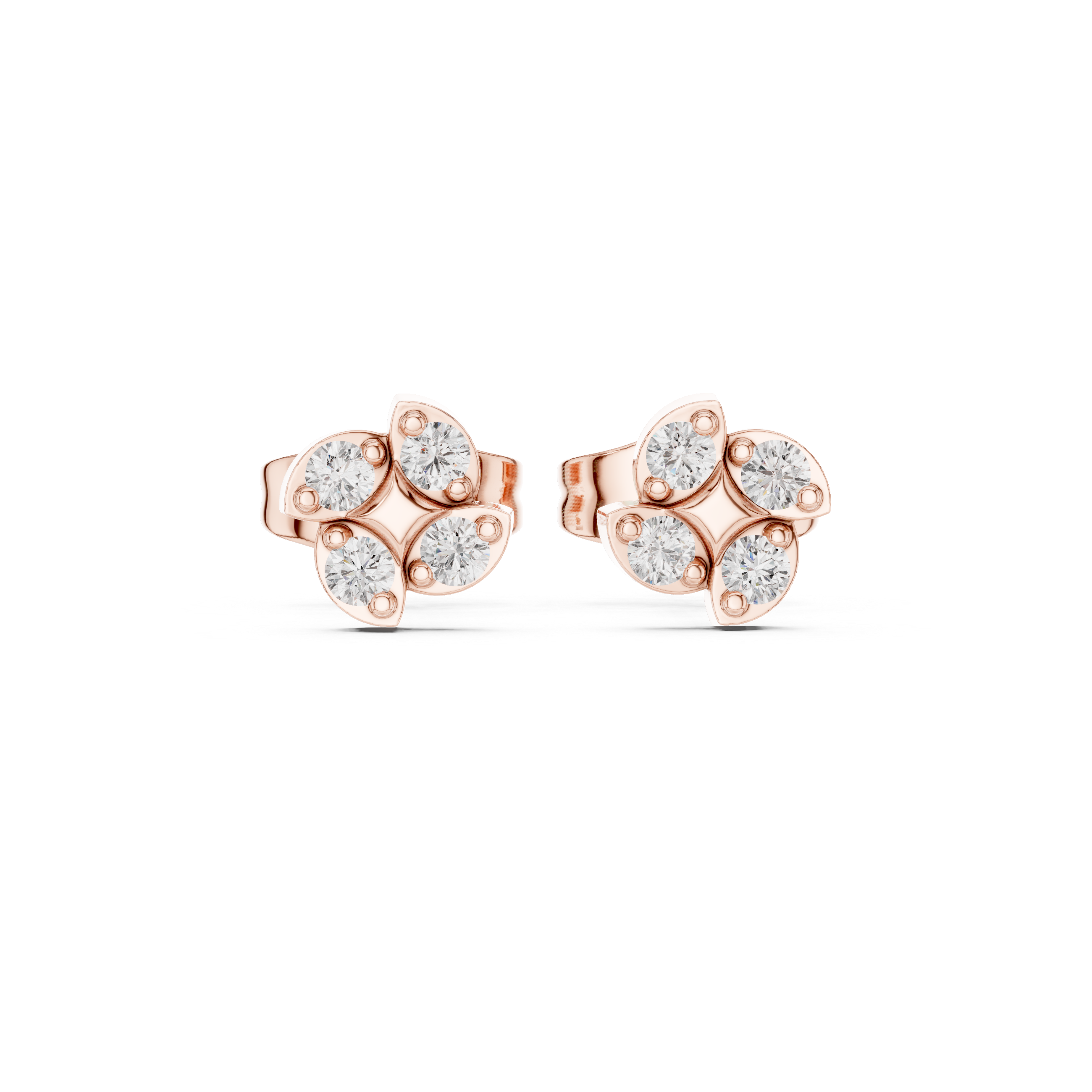 Bright Hope lab grown diamond earring design