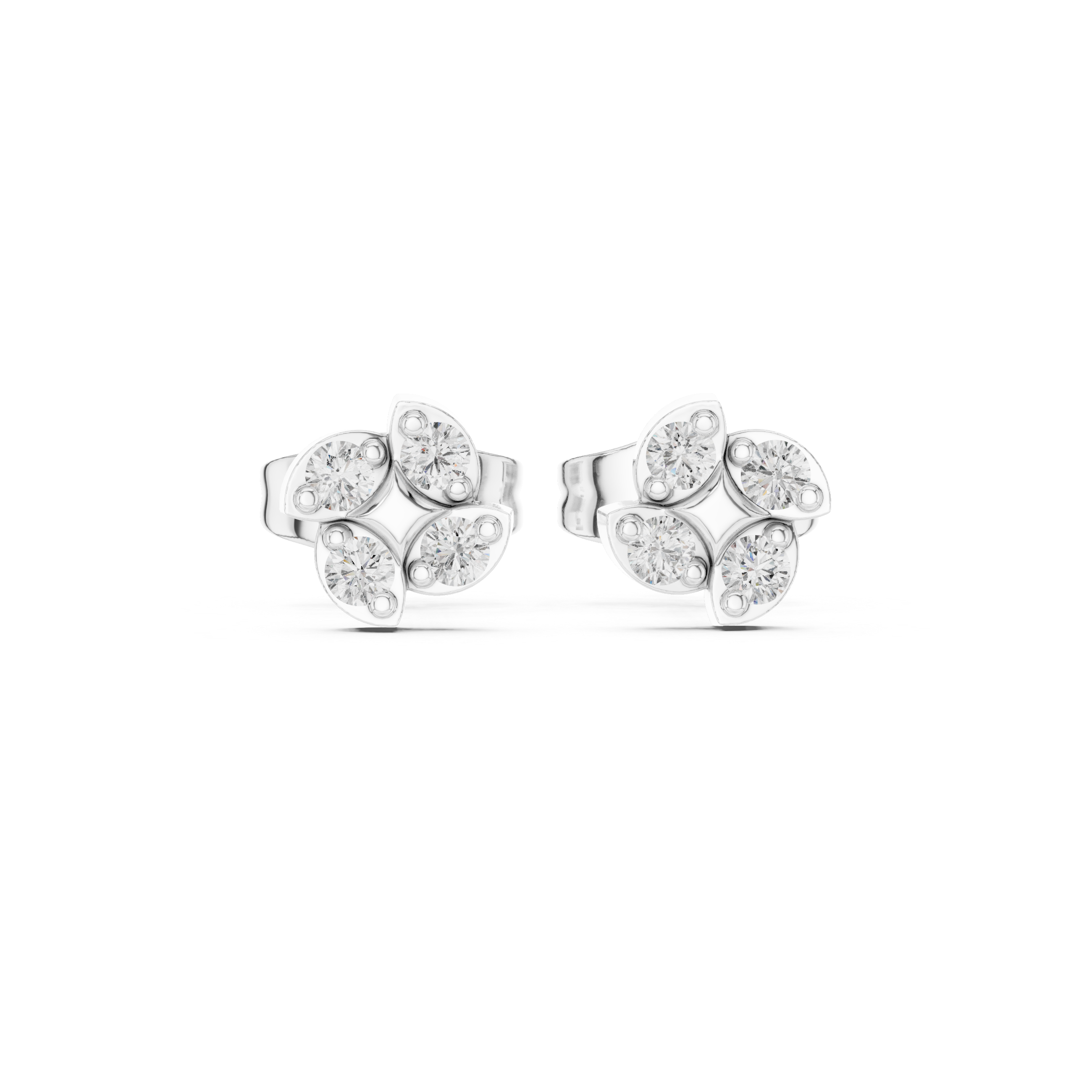 Bright Hope lab grown diamond earring design