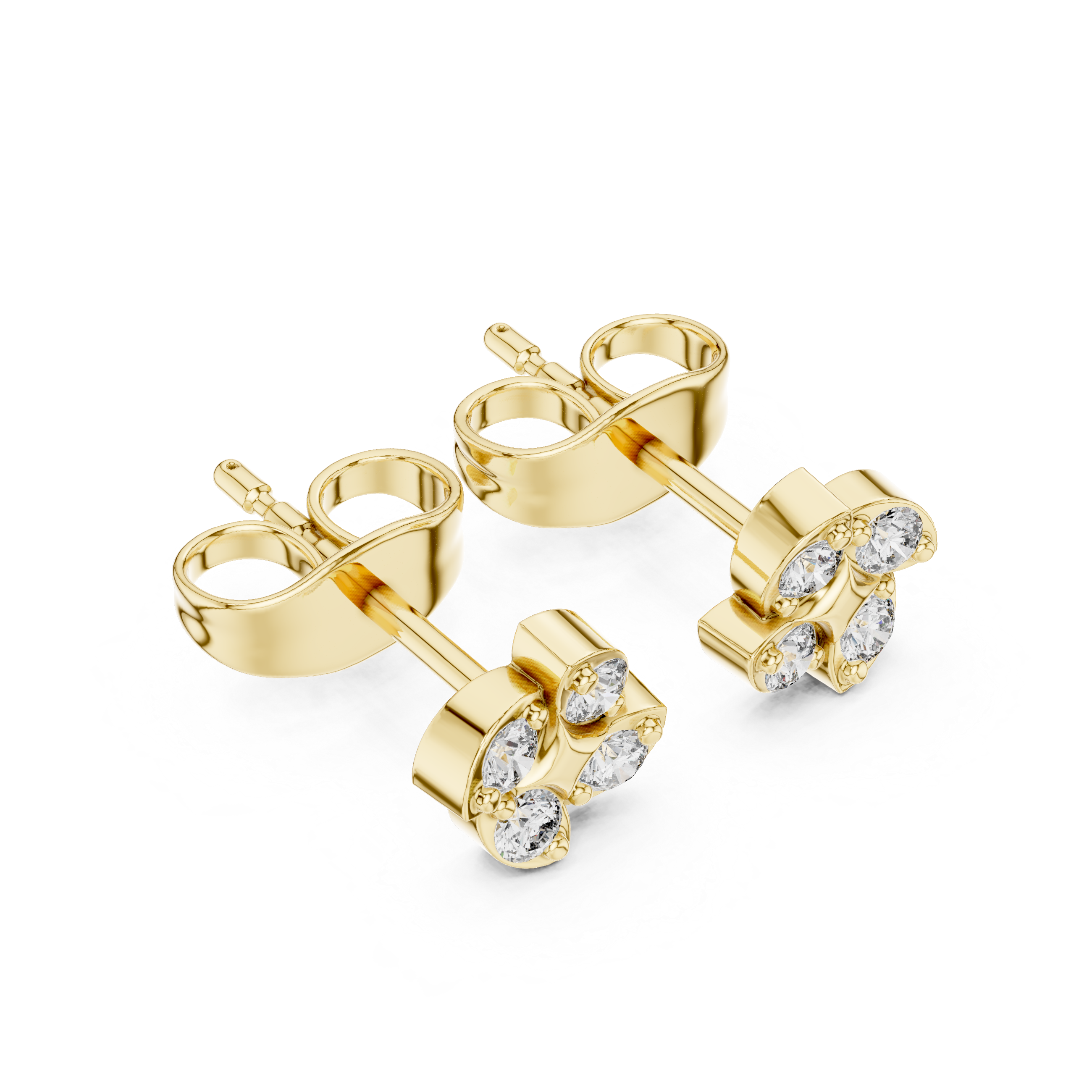 Bright Hope lab grown diamond earring design