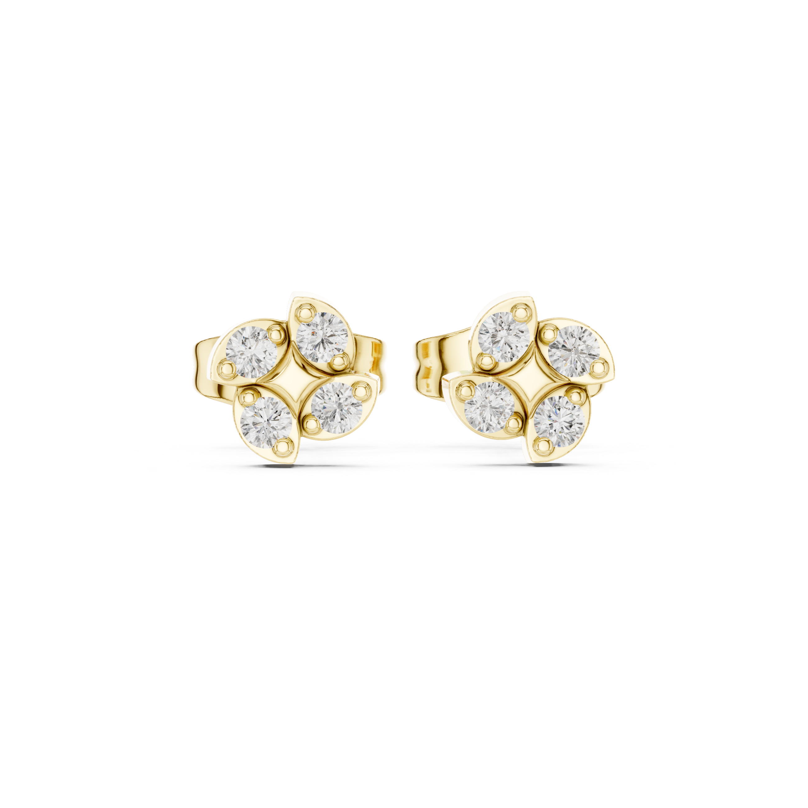 Bright Hope lab grown diamond earring design