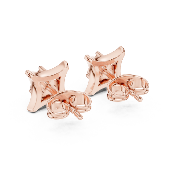 Still Water lab grown diamond earring design