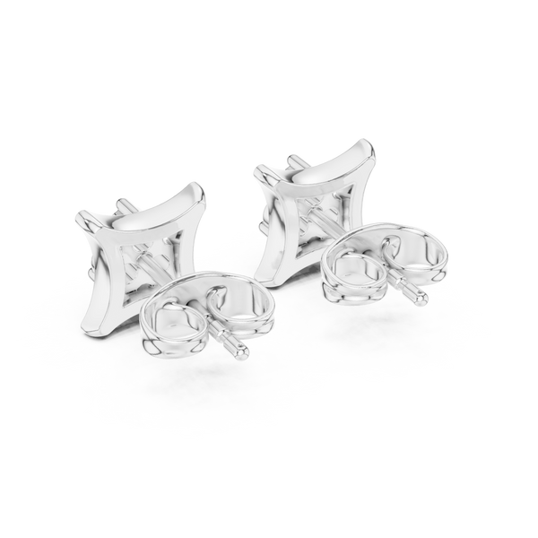 Still Water lab grown diamond earring design