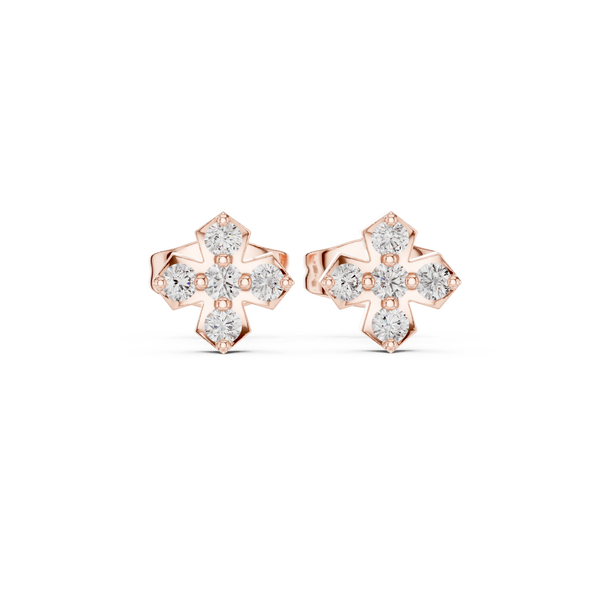 Kind Word lab grown diamond earring design