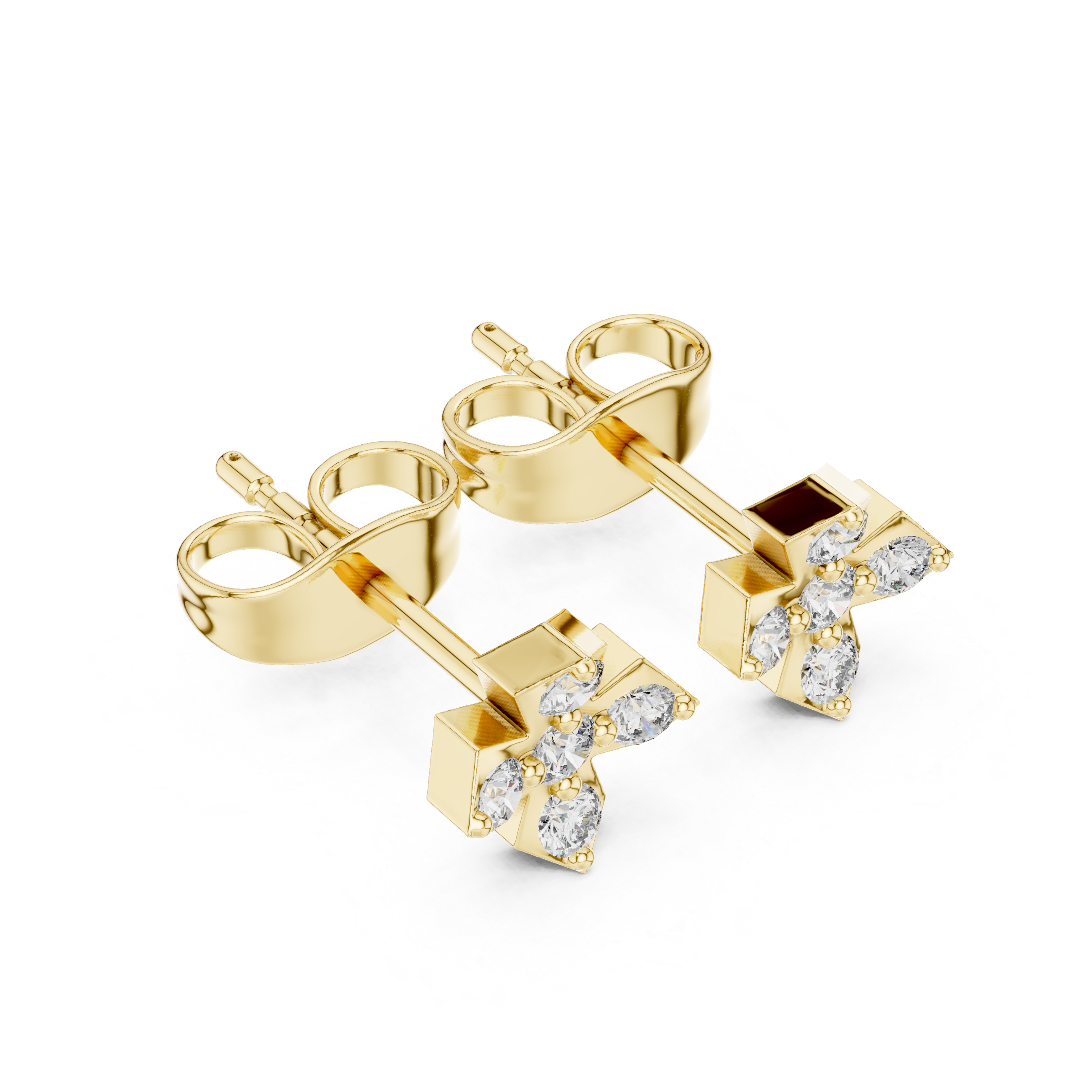 Kind Word lab grown diamond earring design
