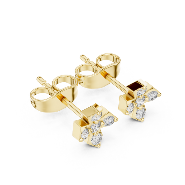 Kind Word lab grown diamond earring design