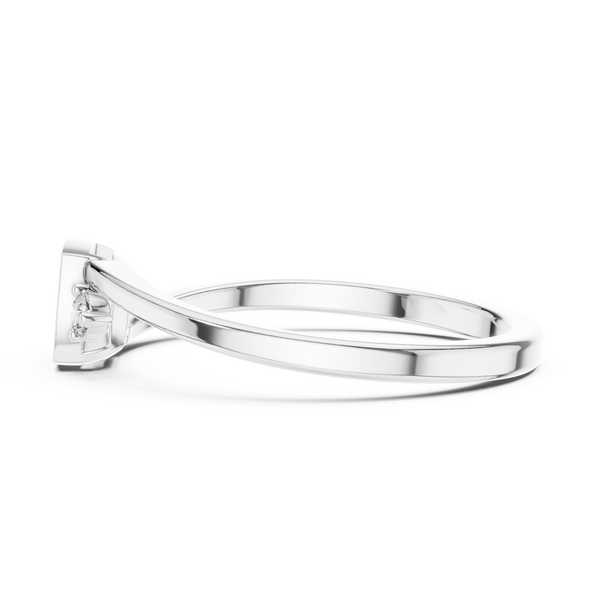Motif Style lab grown diamond ring