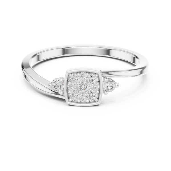Motif Style lab grown diamond ring
