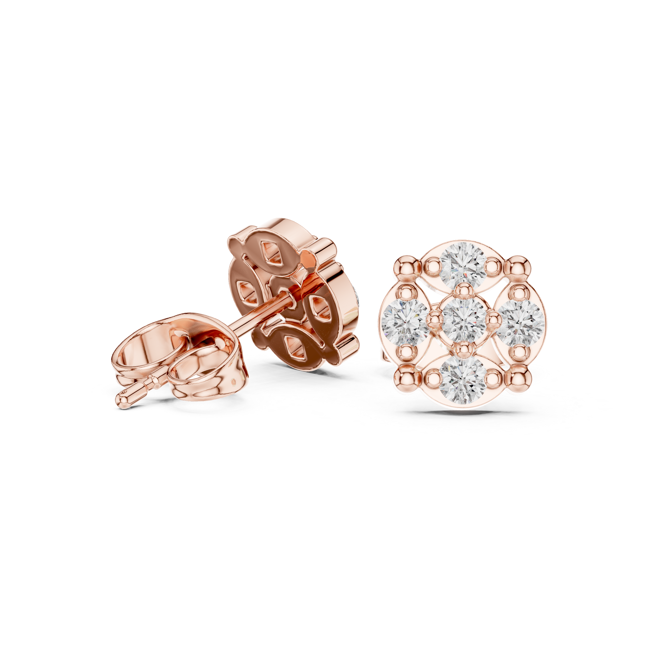 Fresh Start lab grown diamond earring design
