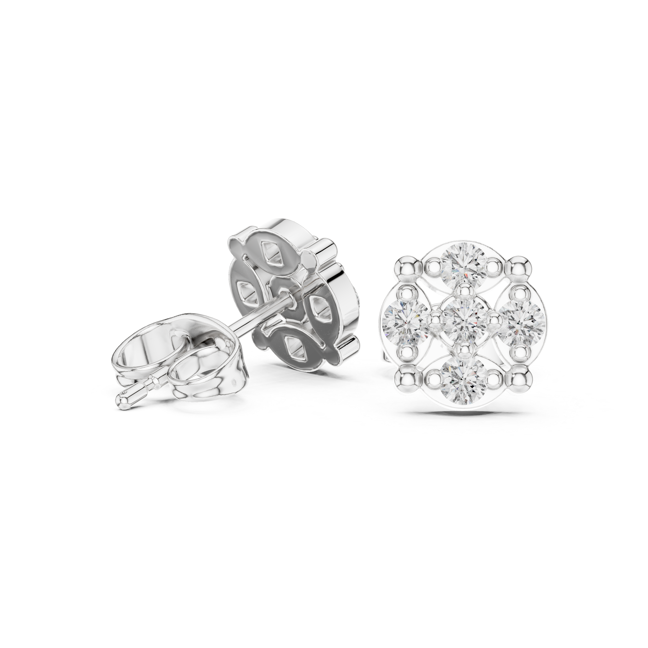 Fresh Start lab grown diamond earring design