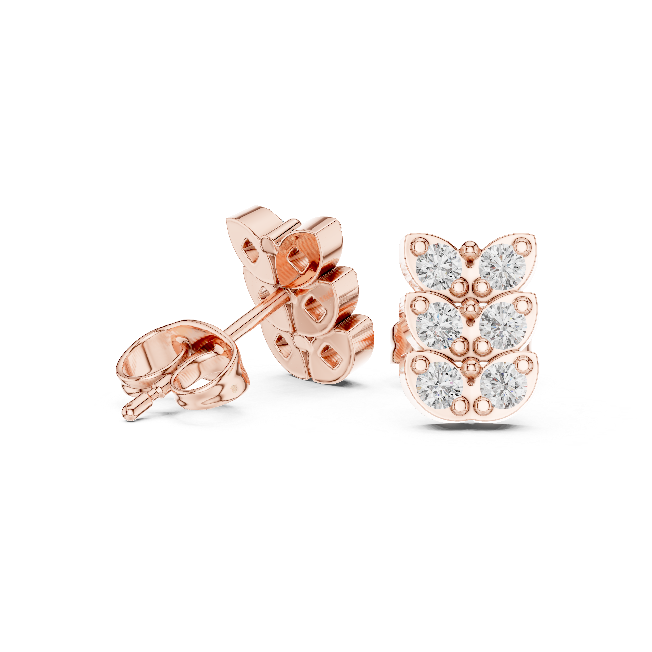 Fairy Tale lab grown diamond earring design