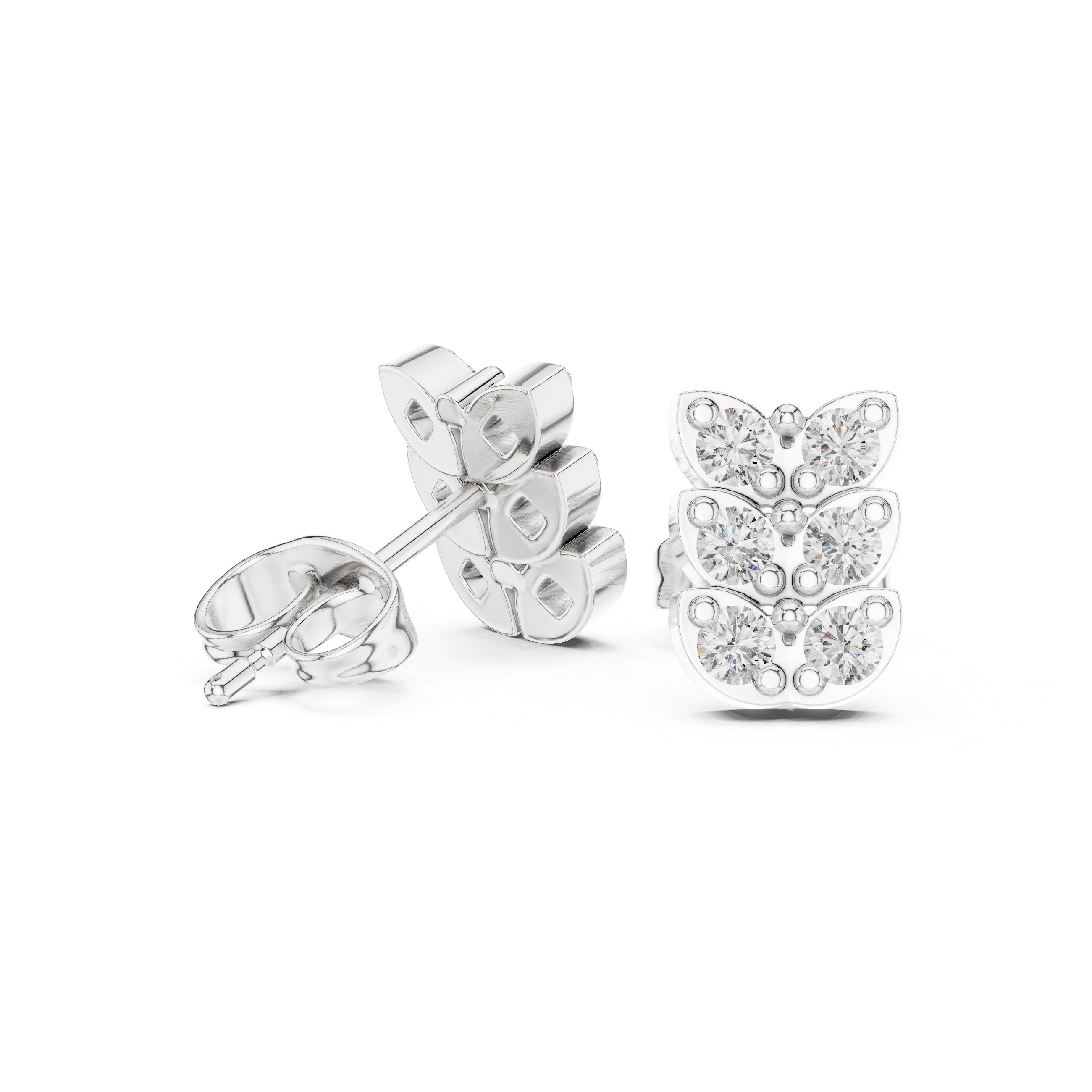 Fairy Tale lab grown diamond earring design