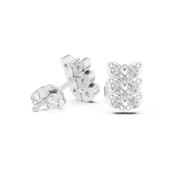 Fairy Tale lab grown diamond earring design