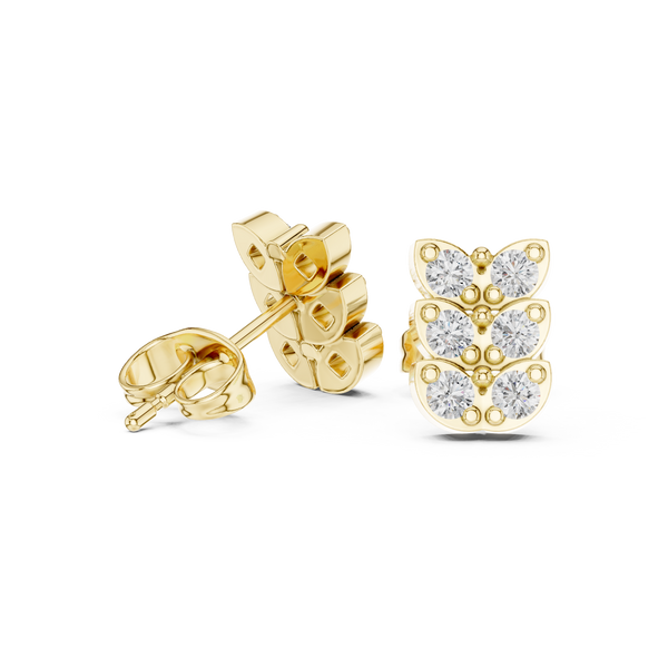 Fairy Tale lab grown diamond earring design