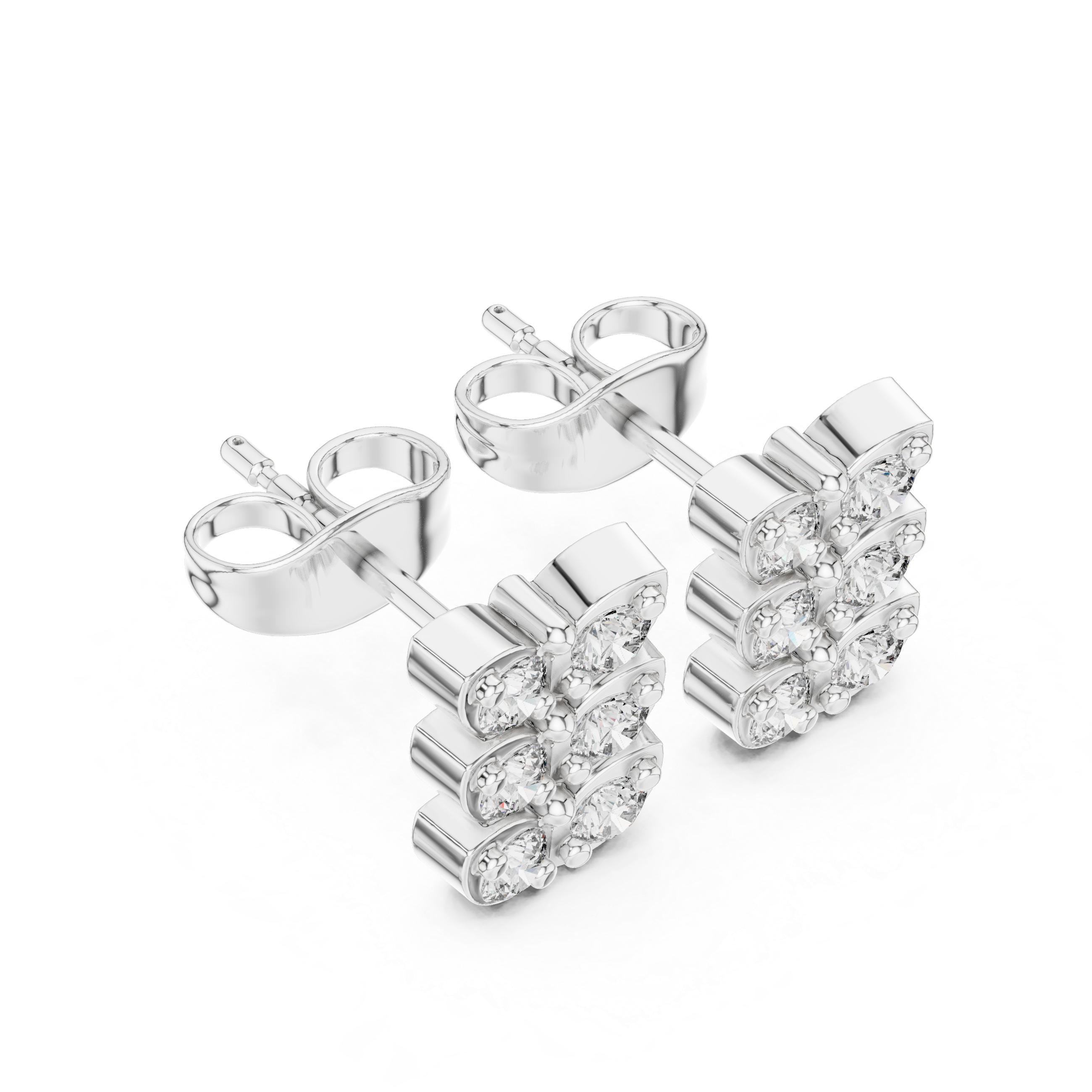 Fairy Tale lab grown diamond earring design