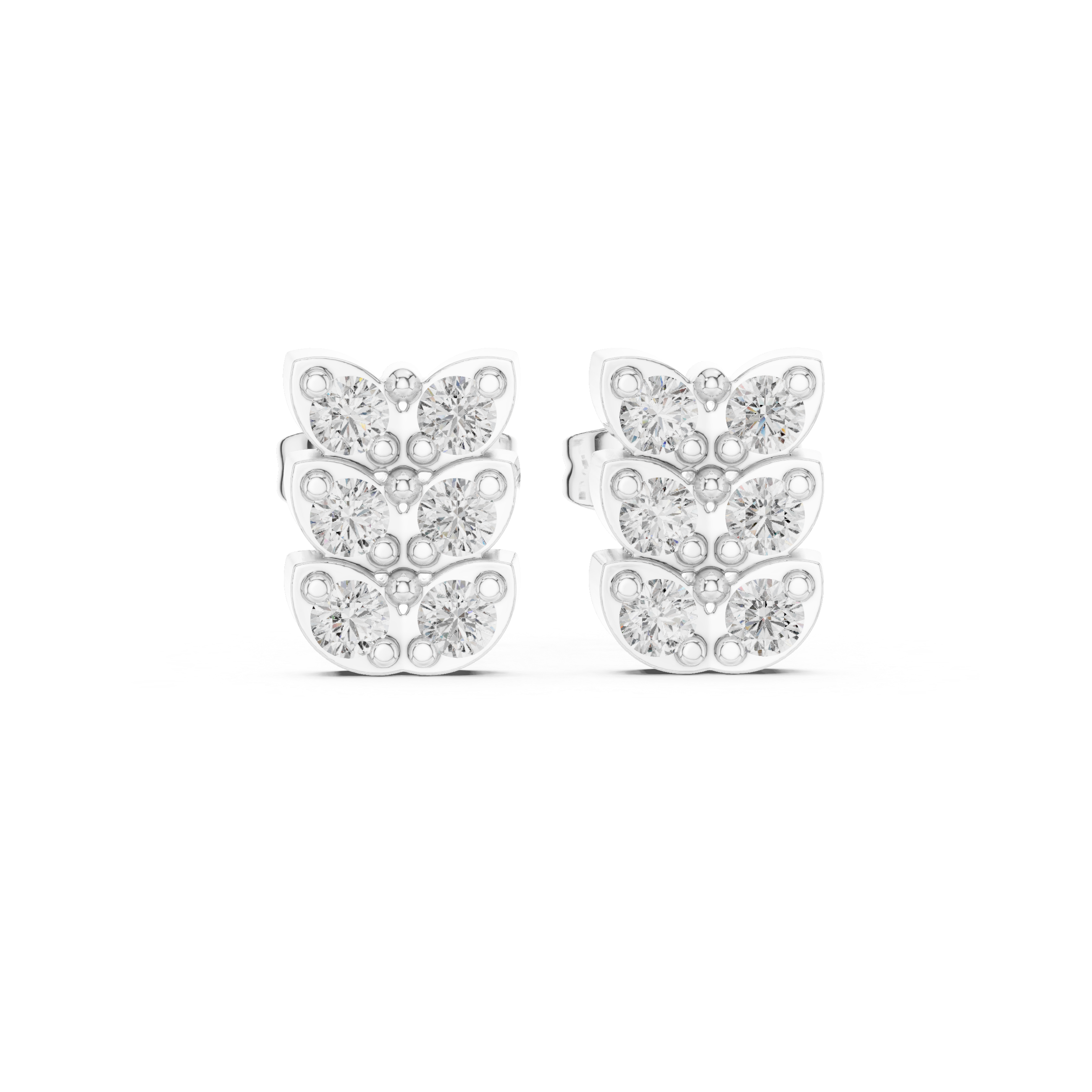 Fairy Tale lab grown diamond earring design