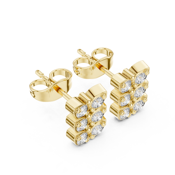 Fairy Tale lab grown diamond earring design
