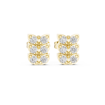 Fairy Tale lab grown diamond earring design