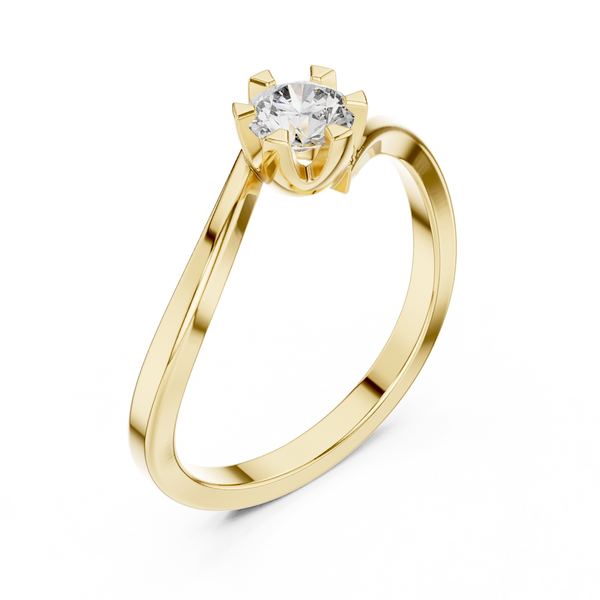 Fearless Soul lab grown diamond ring