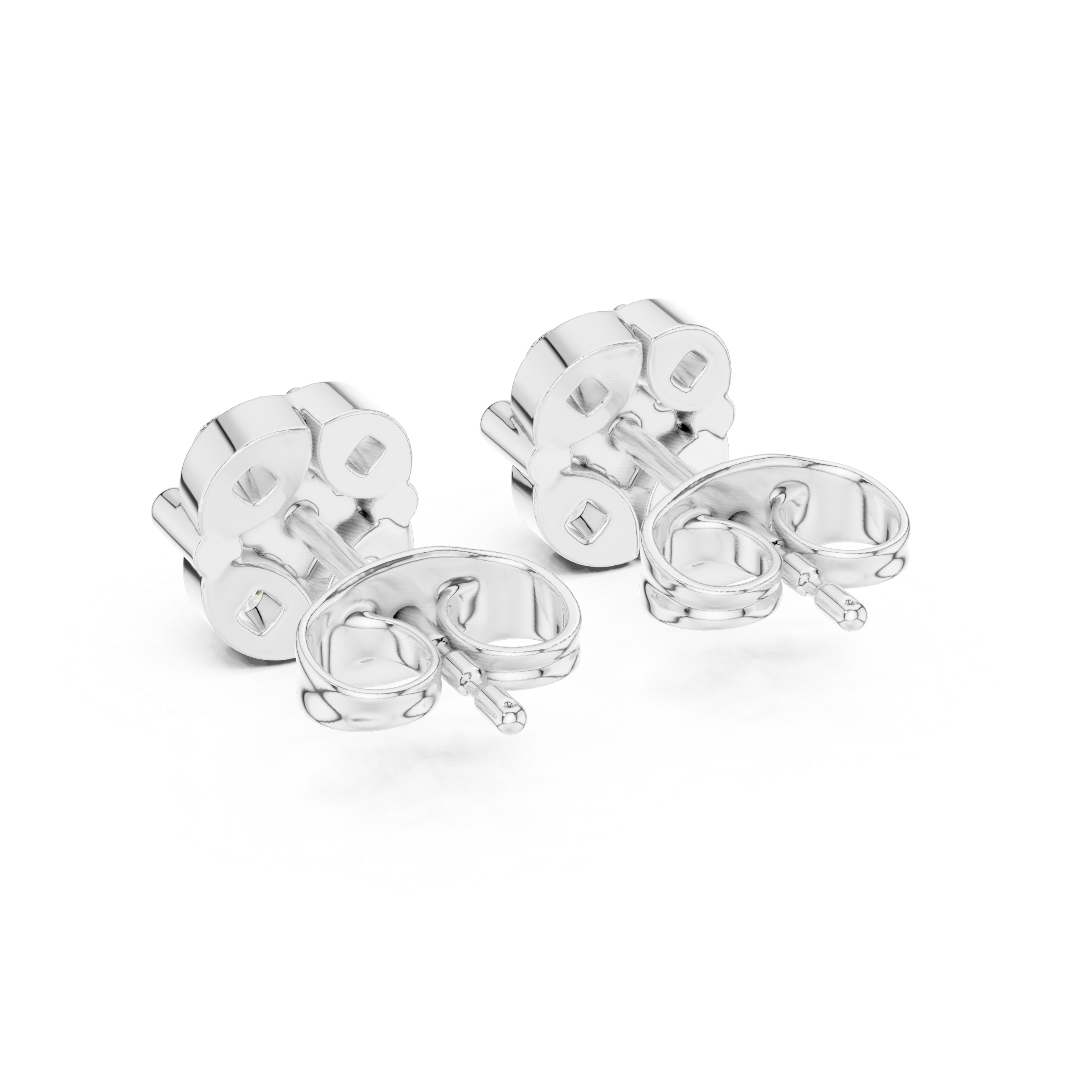 Retro Flash lab grown diamond earring design