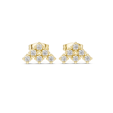 Art Deco lab grown diamond earring design