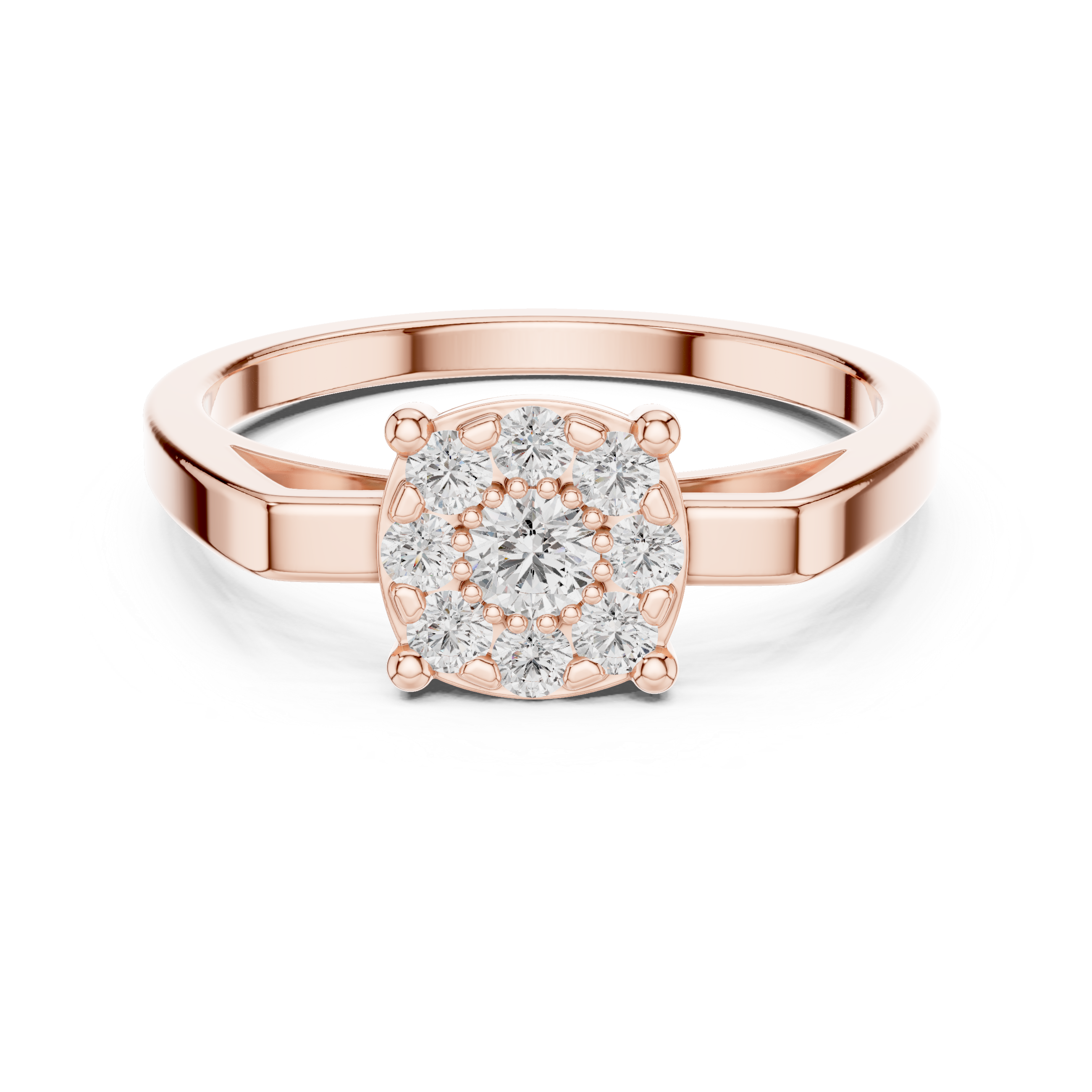 Zenith Point lab grown diamond ring