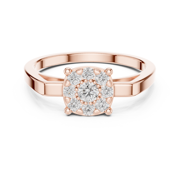 Zenith Point lab grown diamond ring