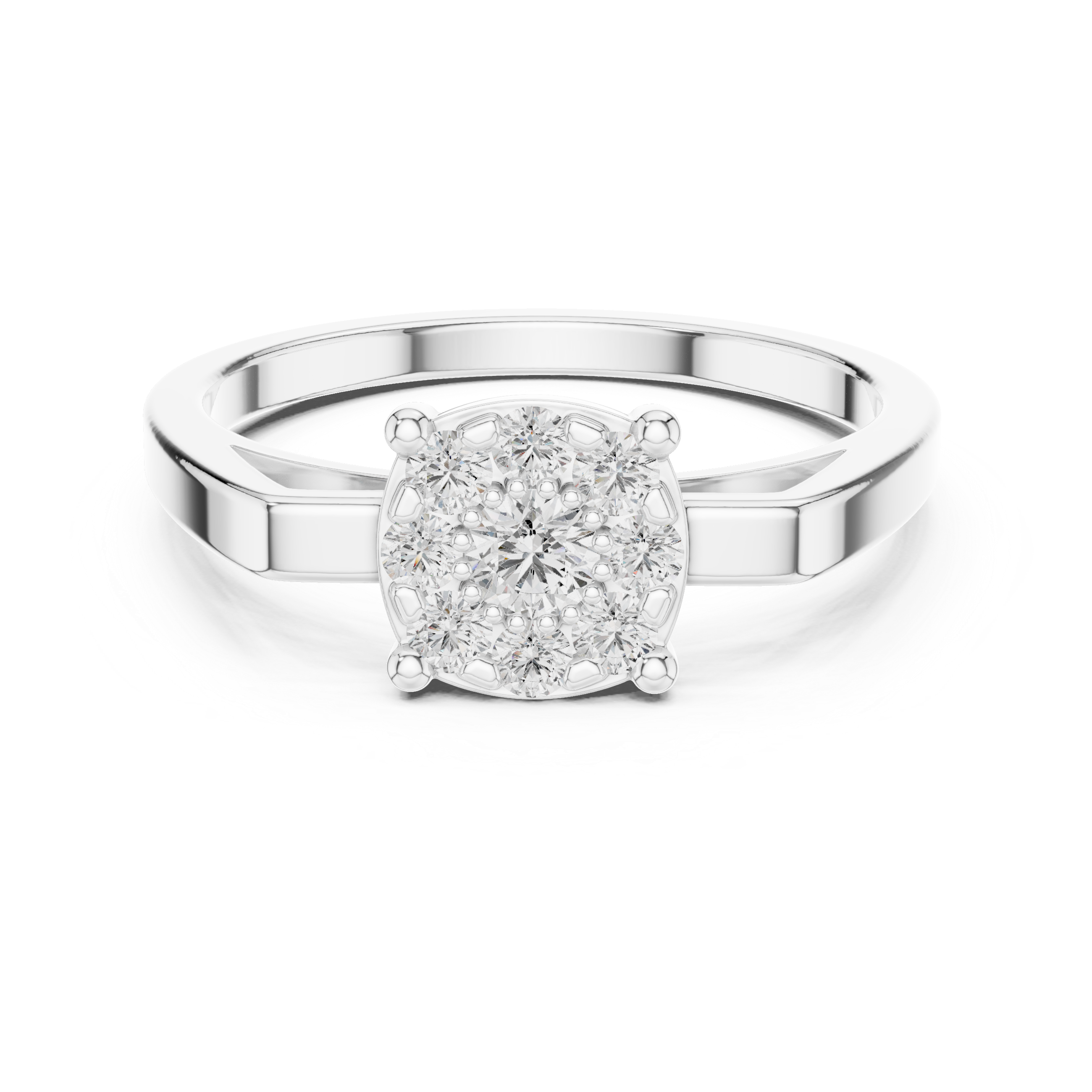 Zenith Point lab grown diamond ring