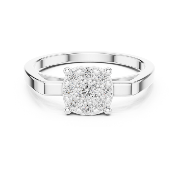 Zenith Point lab grown diamond ring