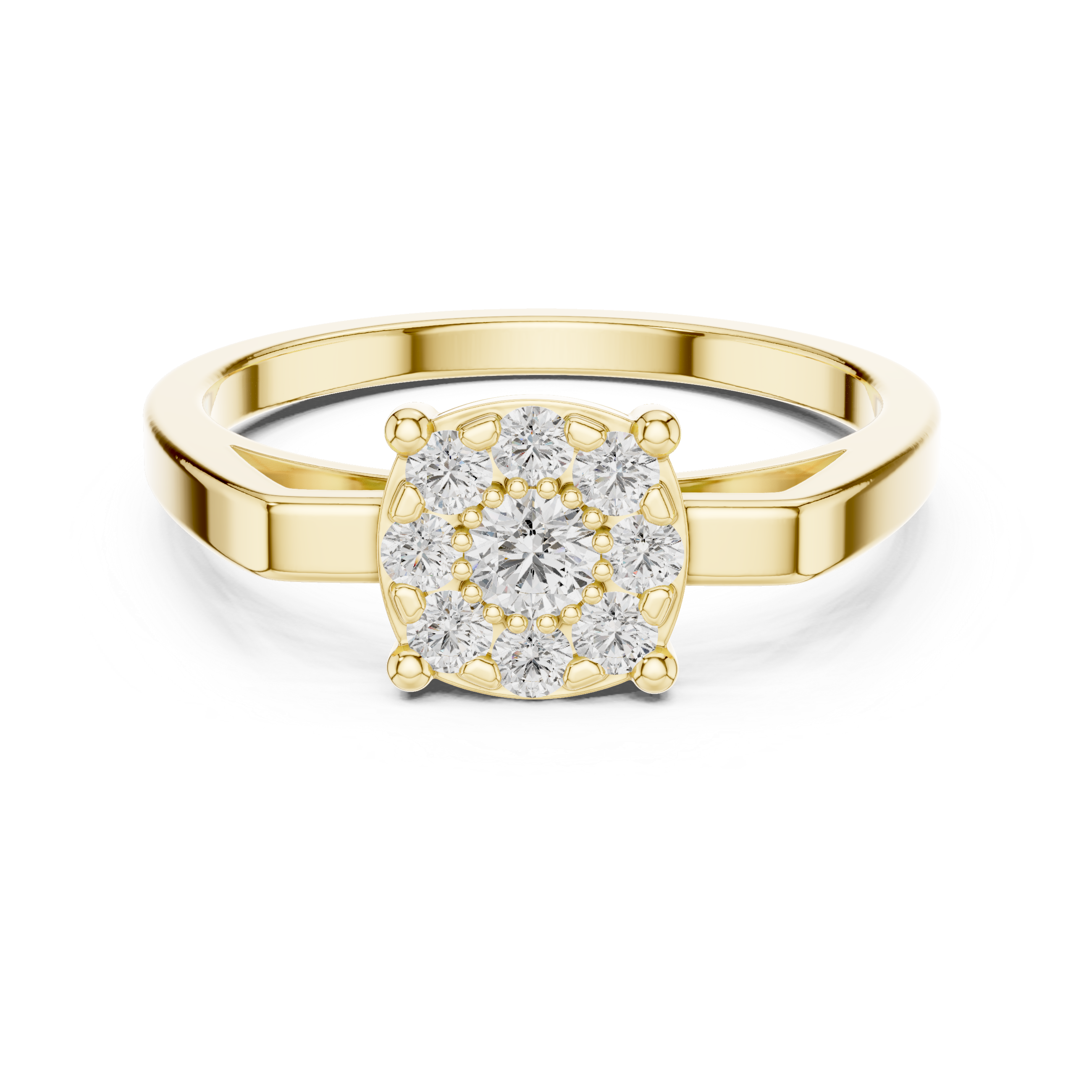 Zenith Point lab grown diamond ring