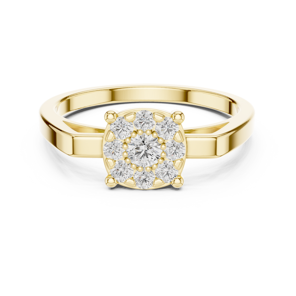 Zenith Point lab grown diamond ring