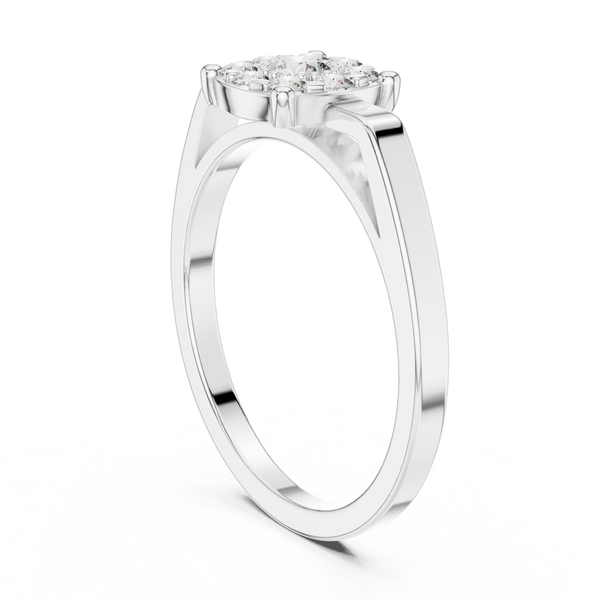 Zenith Point lab grown diamond ring