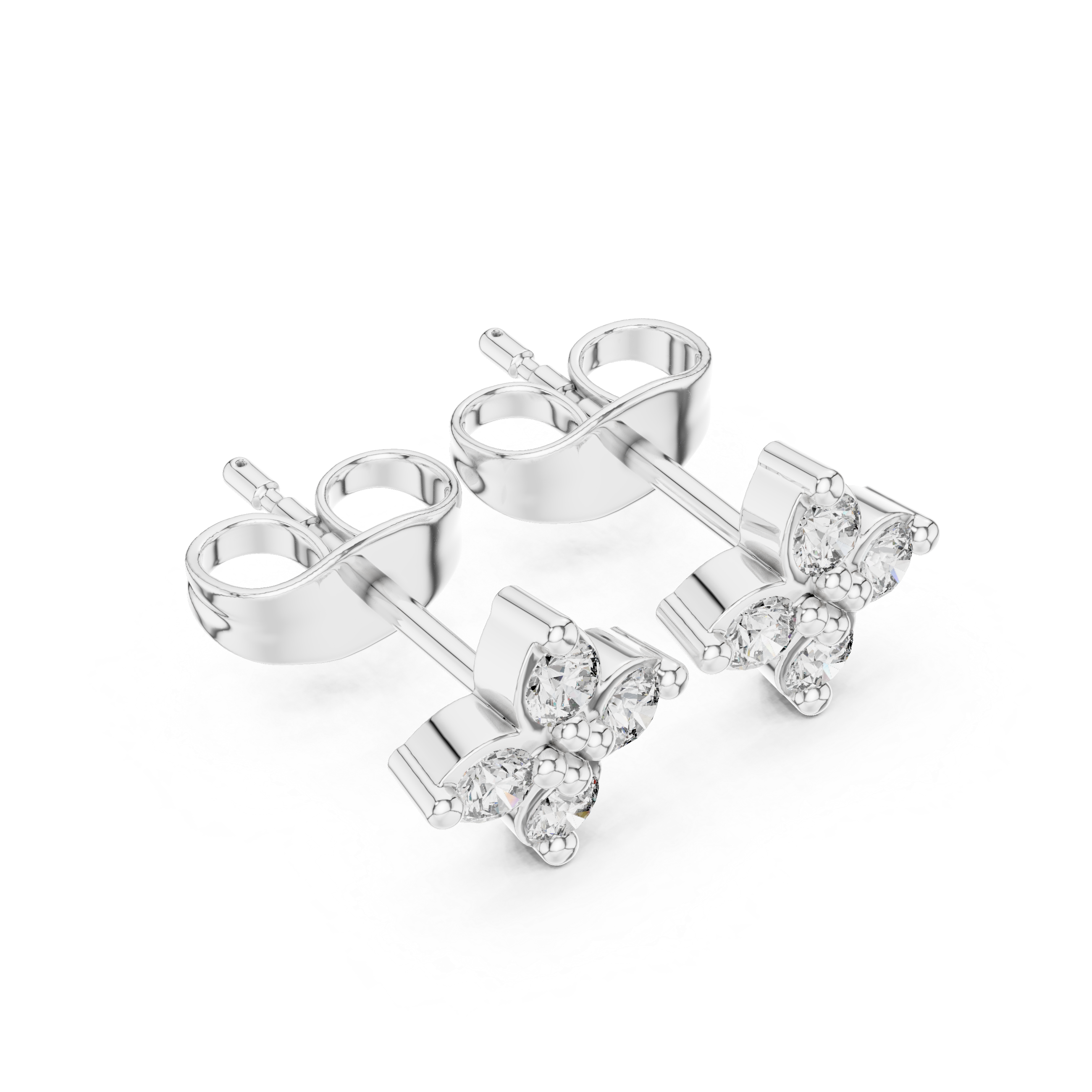 Urban Style lab grown diamond earring design