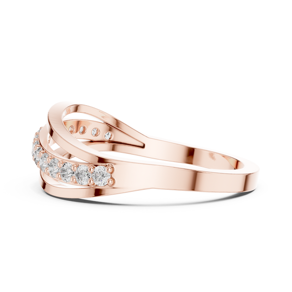 Rhythm Flow lab grown diamond ring