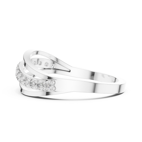 Rhythm Flow lab grown diamond ring
