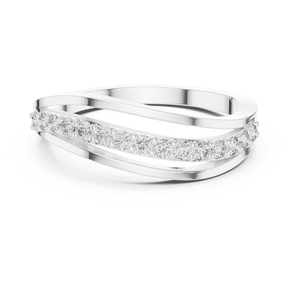 Rhythm Flow lab grown diamond ring