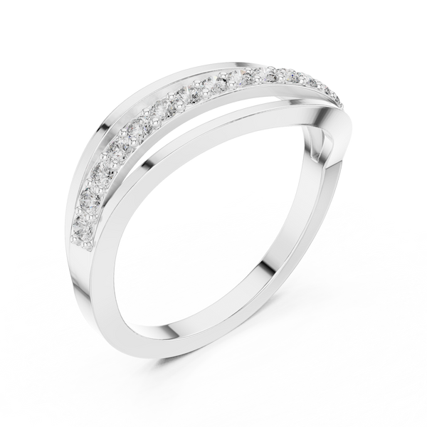 Rhythm Flow lab grown diamond ring