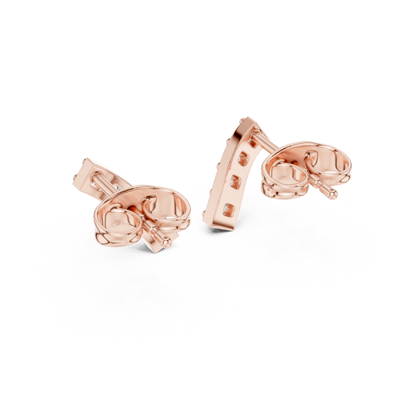 Classic Chic lab grown diamond earring design