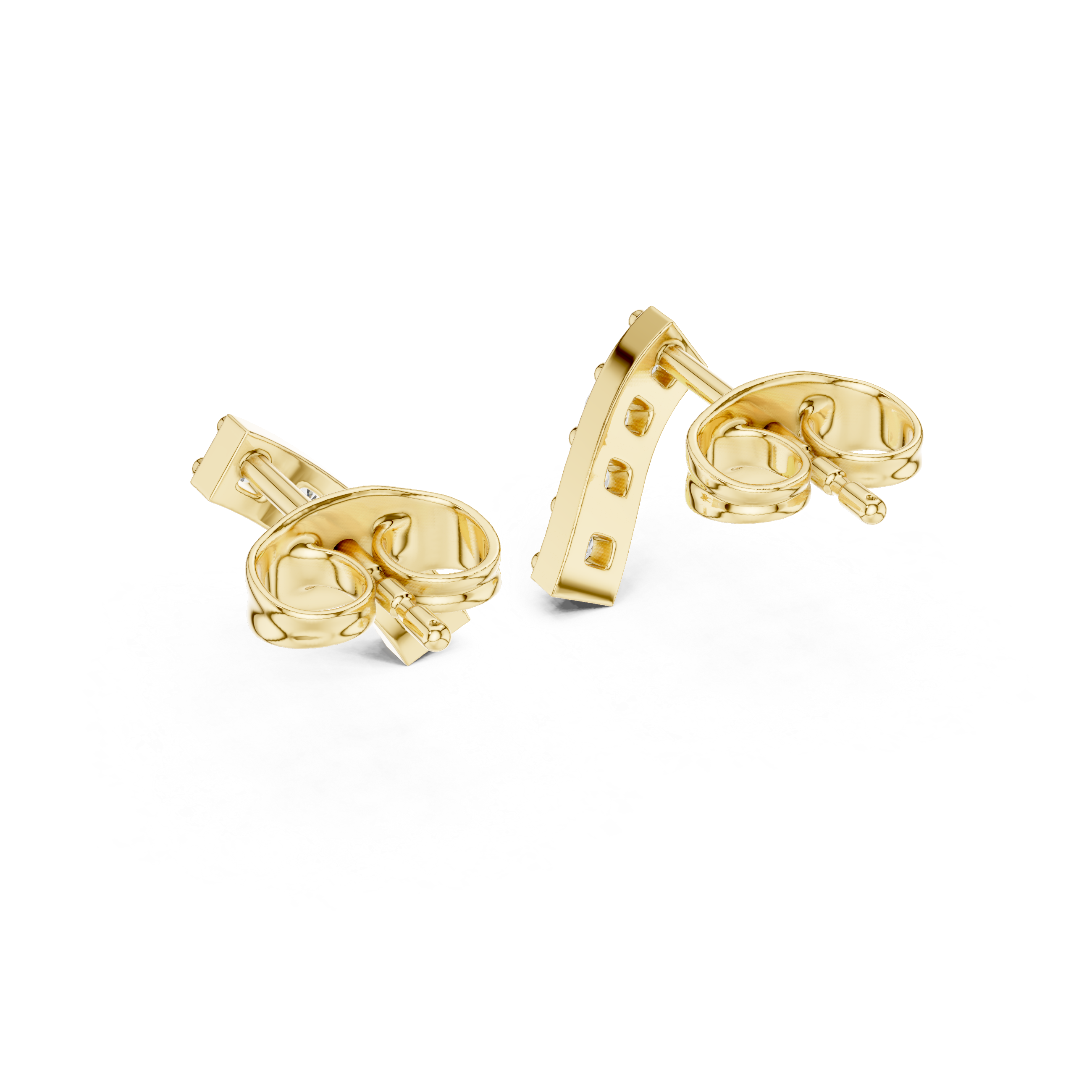 Classic Chic lab grown diamond earring design