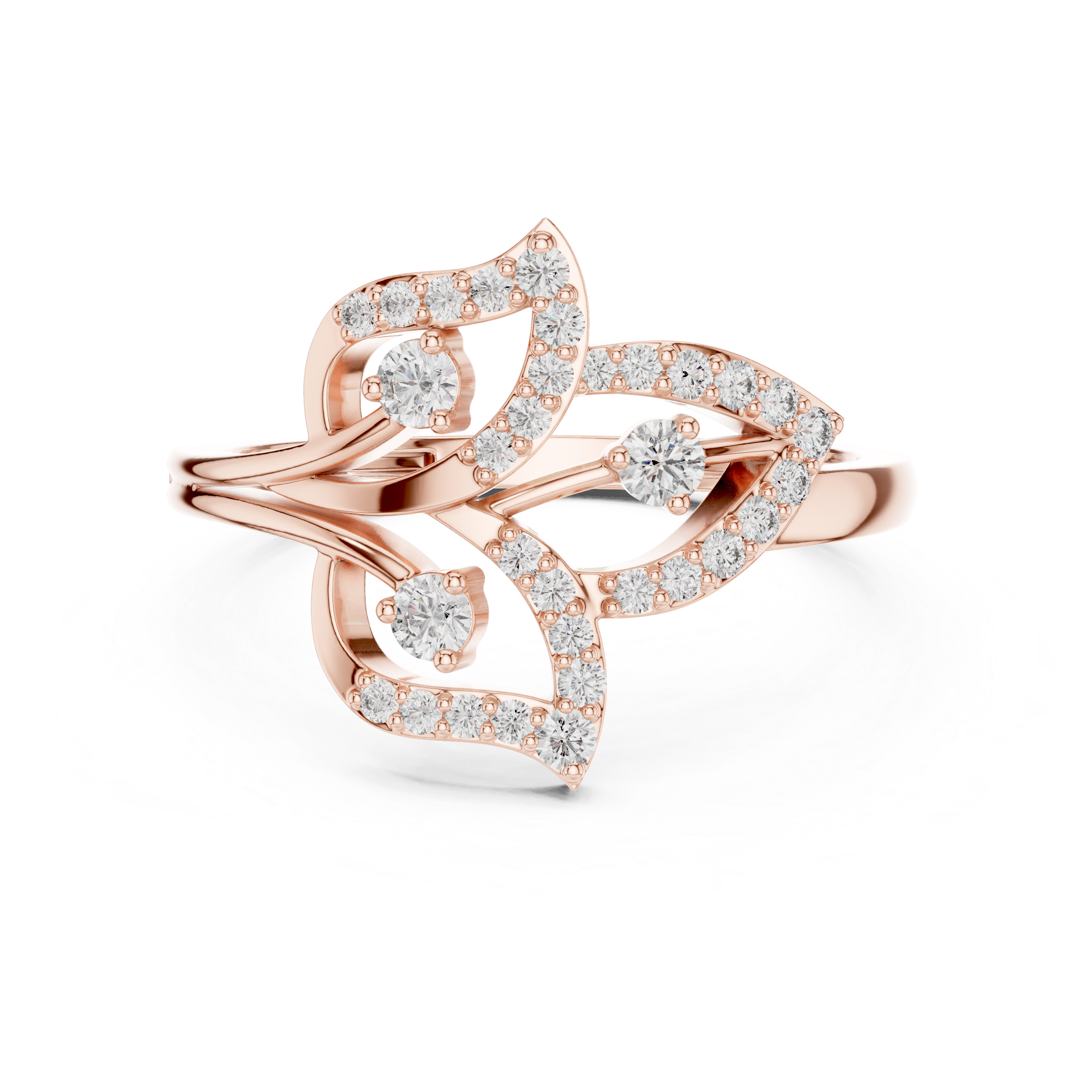 Daring Move lab grown diamond ring
