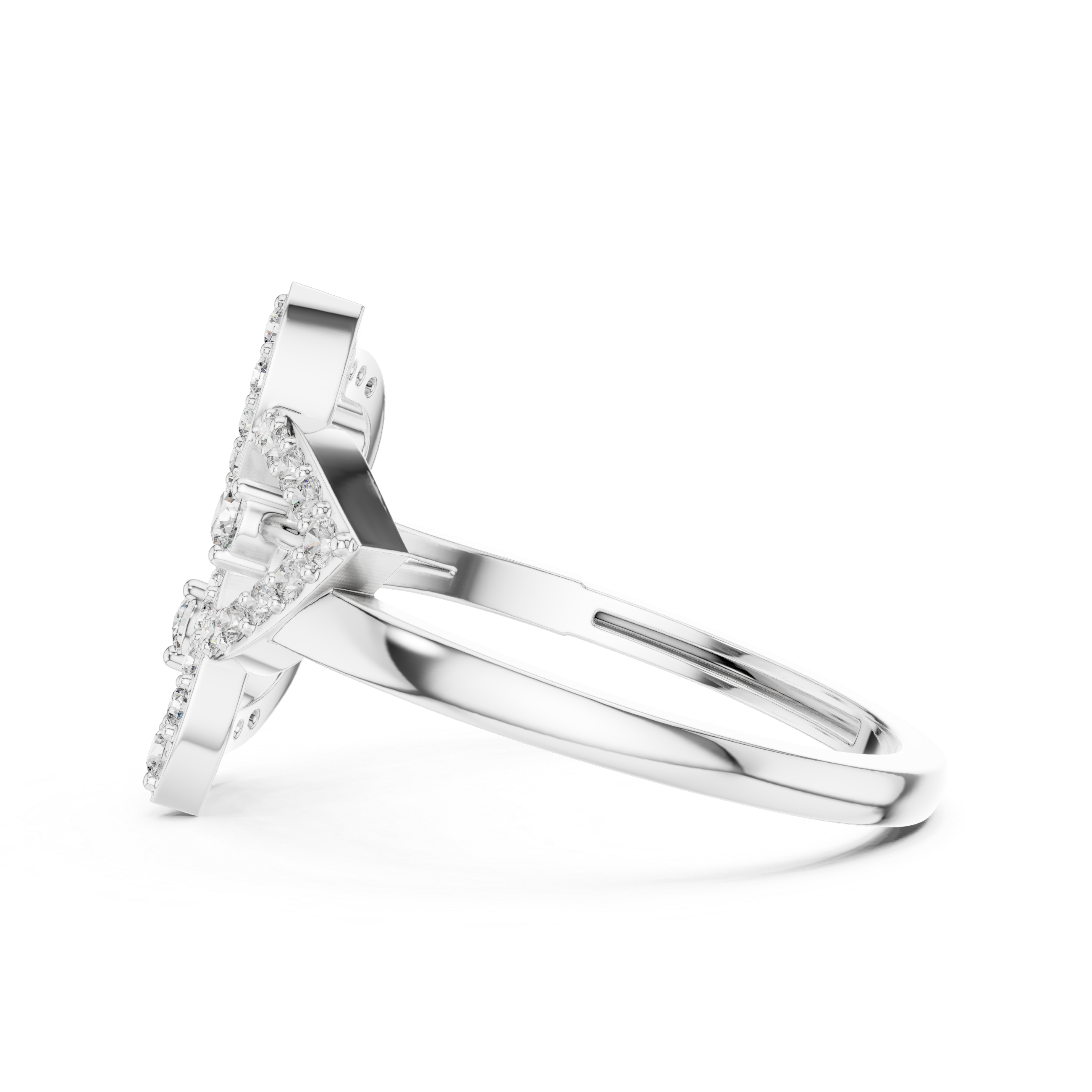 Daring Move lab grown diamond ring