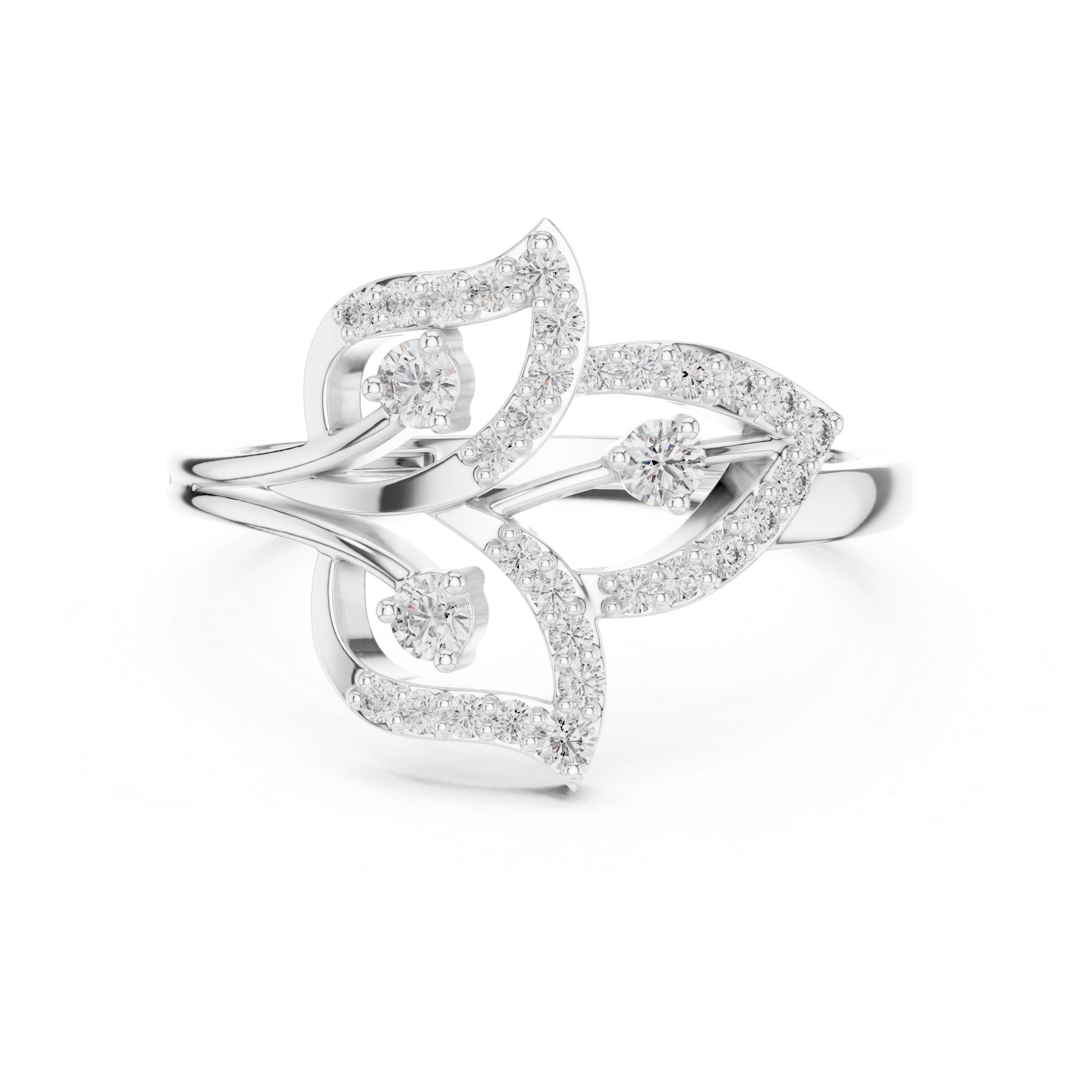 Daring Move lab grown diamond ring