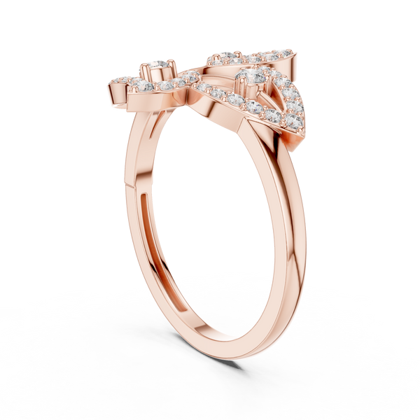 Daring Move lab grown diamond ring