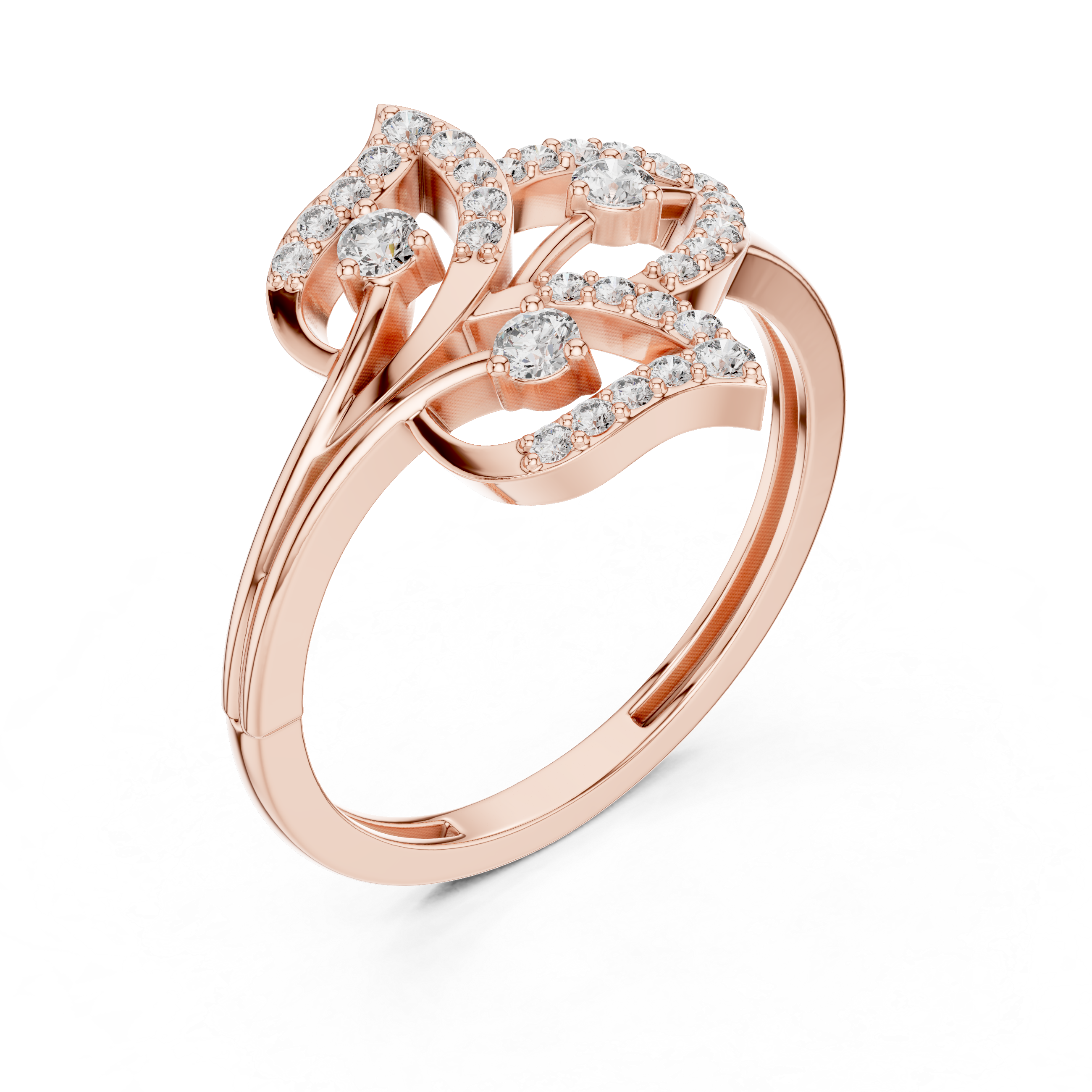 Daring Move lab grown diamond ring