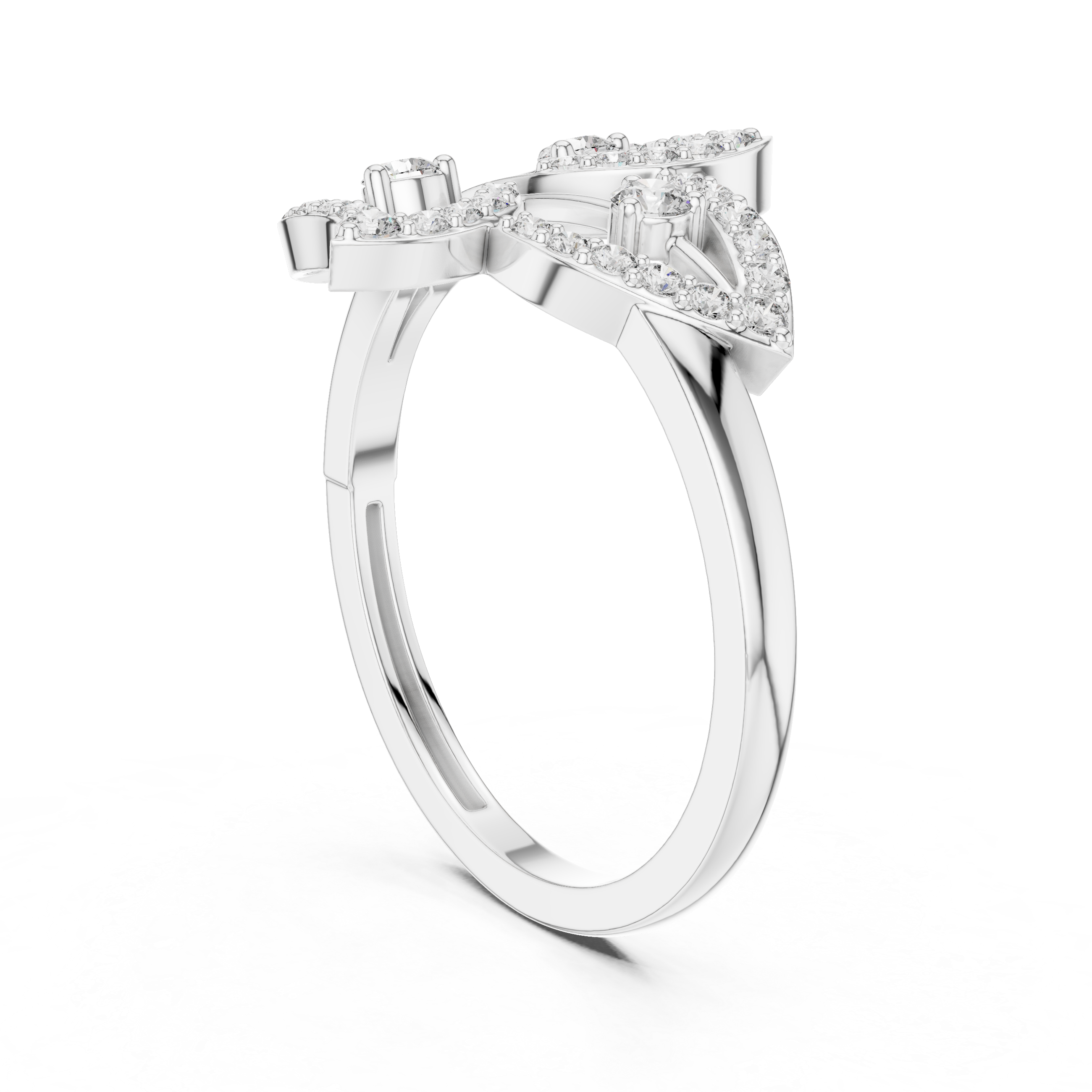 Daring Move lab grown diamond ring