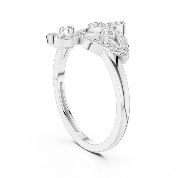 Daring Move lab grown diamond ring
