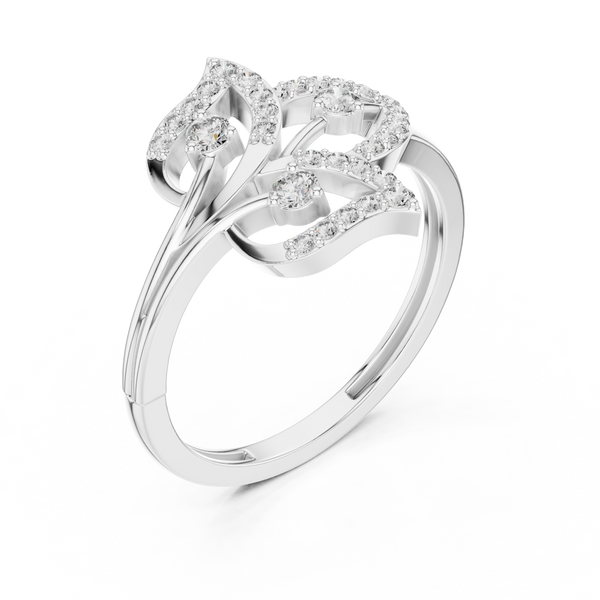 Daring Move lab grown diamond ring