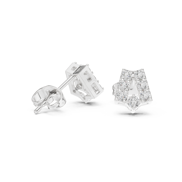 Wild Fire lab grown diamond earring design