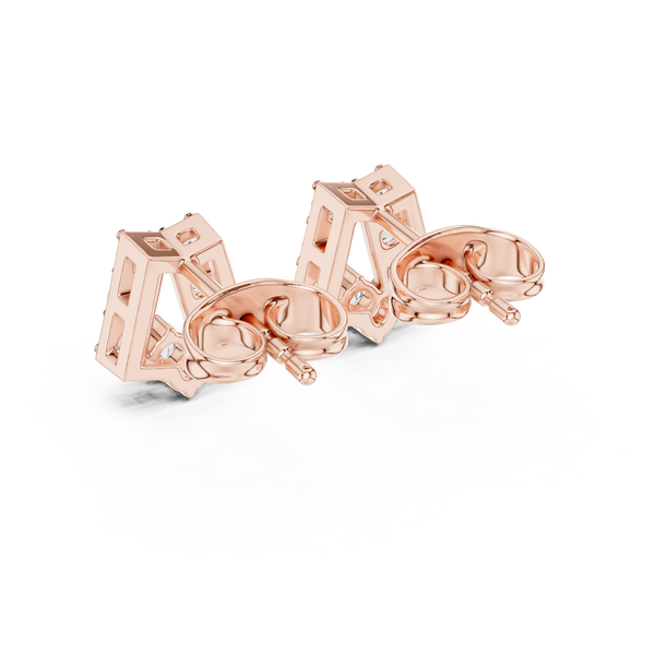 Wild Fire lab grown diamond earring design