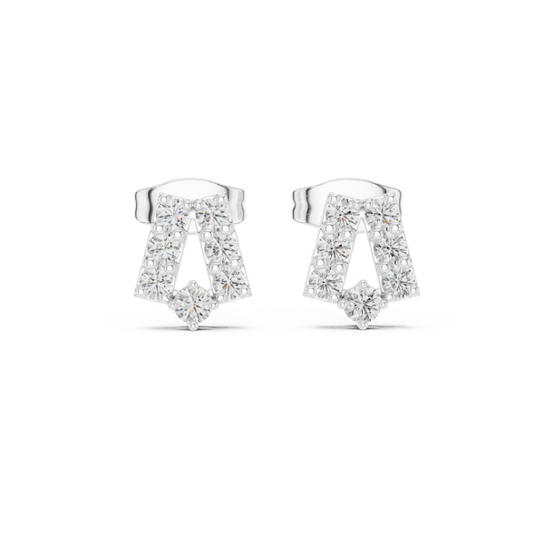 Wild Fire lab grown diamond earring design